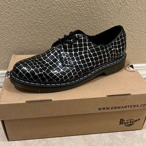 Dr. Martens 1461 Shoes, black with silver print Men’s 14
